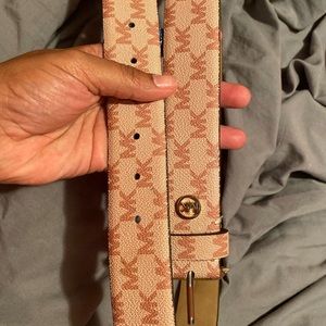 Pink mk belt
